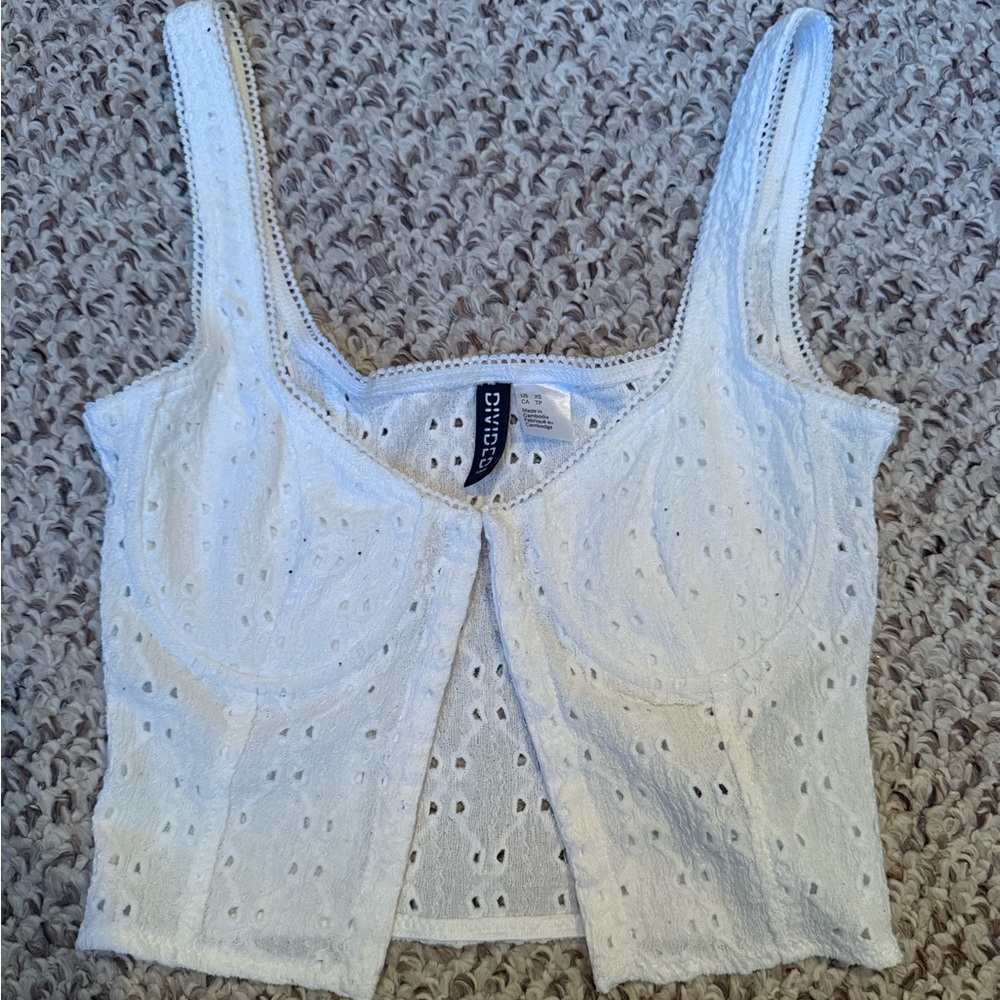 divided corset/tank top from H&M. size xs. worn once.